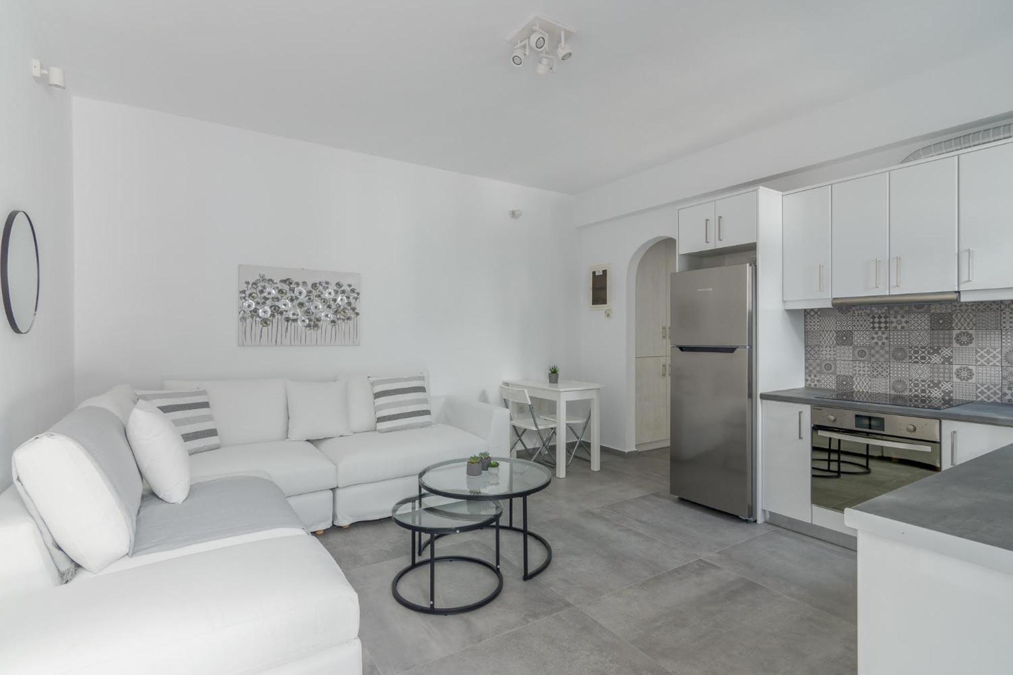 Marvelous One Bedroom House In Paros דירה נאוסה